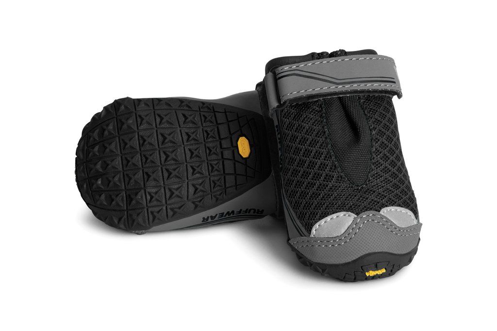 Ruffwear Grip Trex One Pair Dog Boots - Black 1.75"