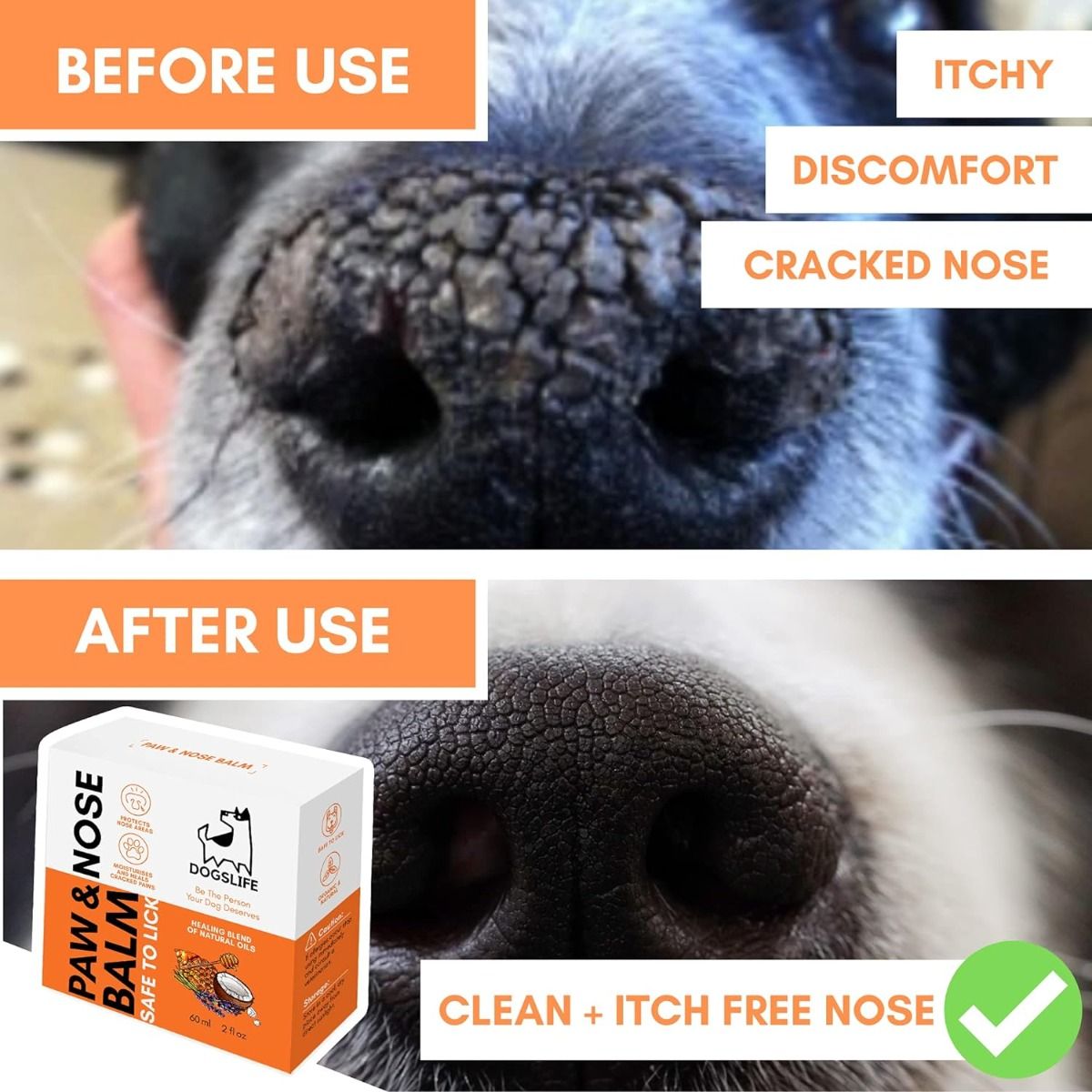 DogsLife Paw & Nose Balm Dog 60ml - 60ML