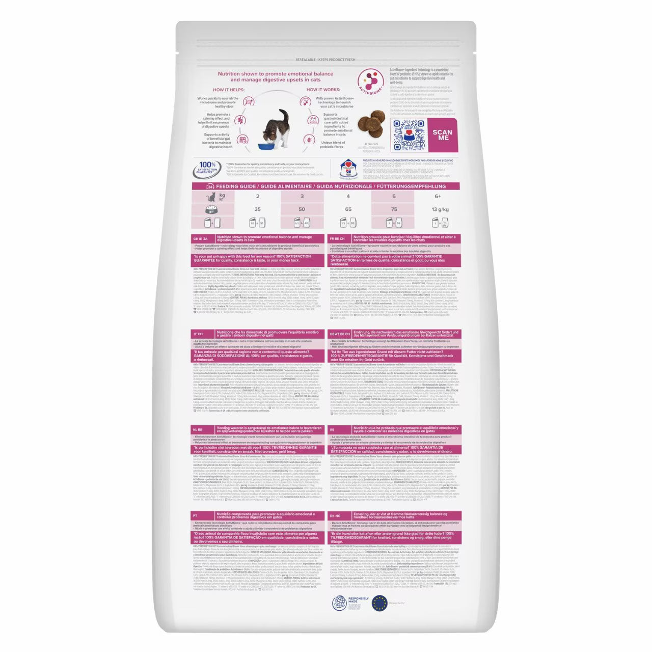 Hill’s Prescription Diet Gastrointestinal Biome Stress Cat Food With Chicken (1.5kg)