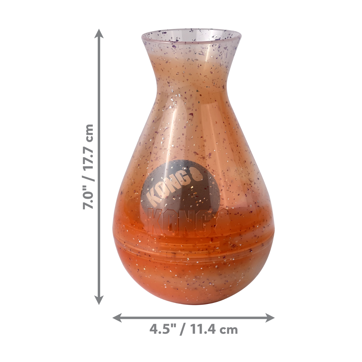 Kong Rewards Tipsy Interactive Dispenser Dog Toy - Small