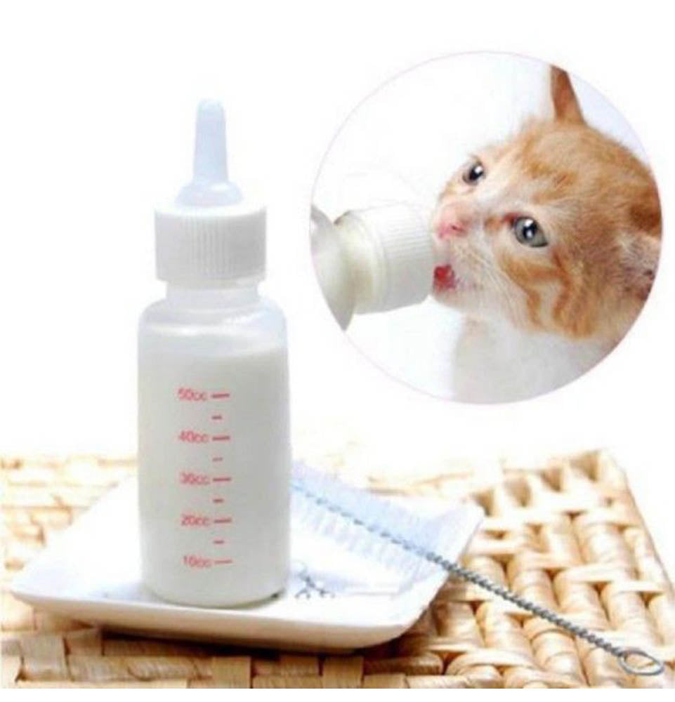 Pet Milk Bottle Pacifier Feeding Bottle Brush you chong Feeding Bottle Dogs And Cats Feeding Bottle Set - 125ml