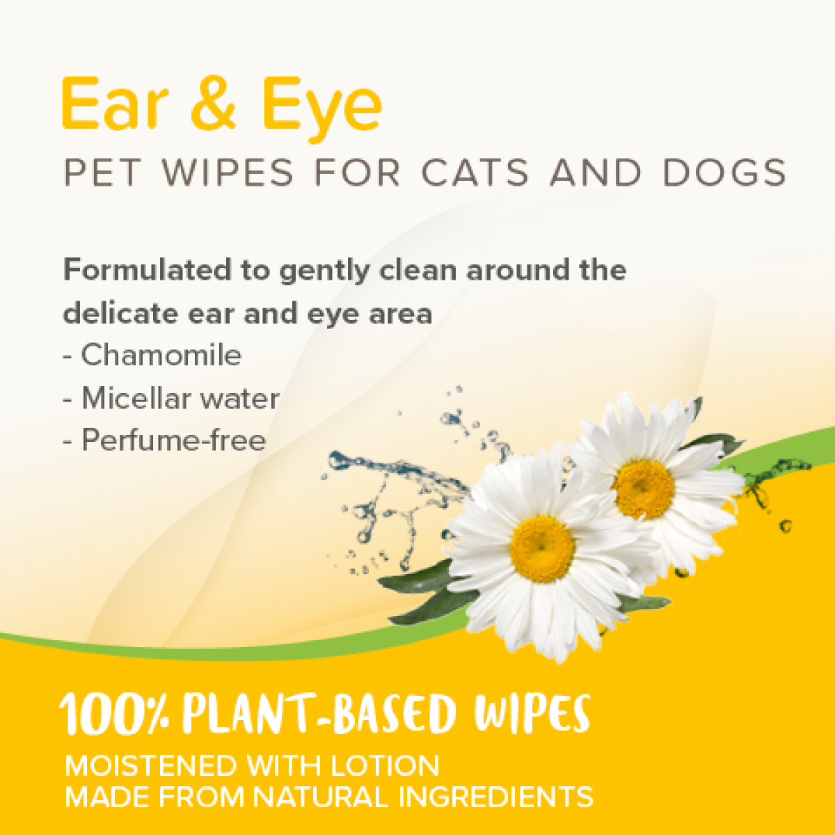 Pet Wipes Ear & Eye (30 Wipes)