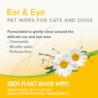 Thumbnail for Pet Wipes Ear & Eye (30 Wipes)