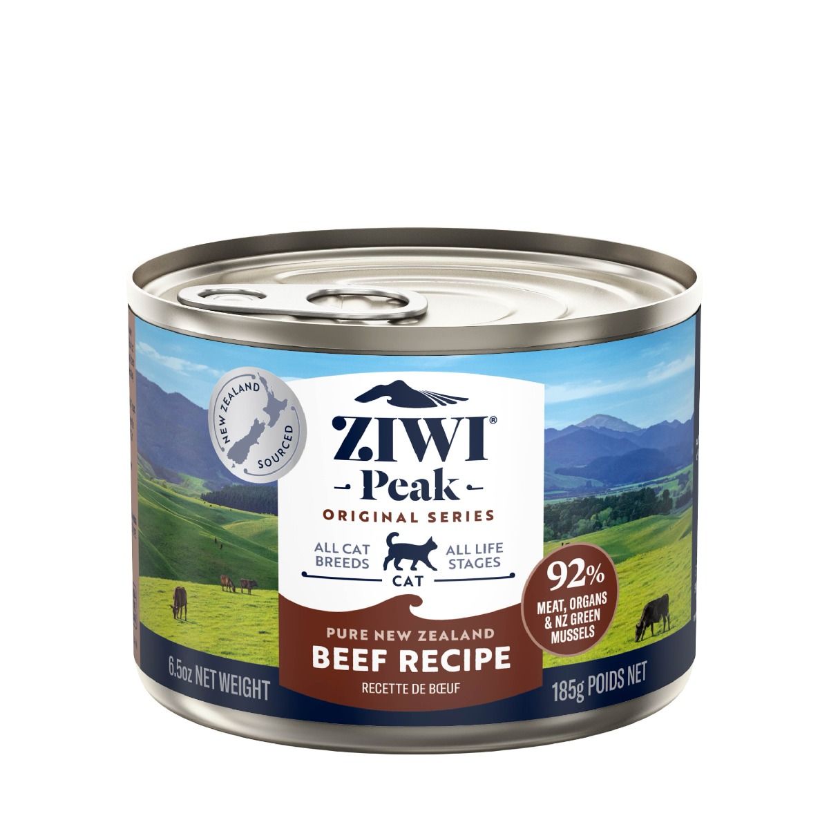 ZIWI Peak Beef Recipe Wet Cat Food  - 185G