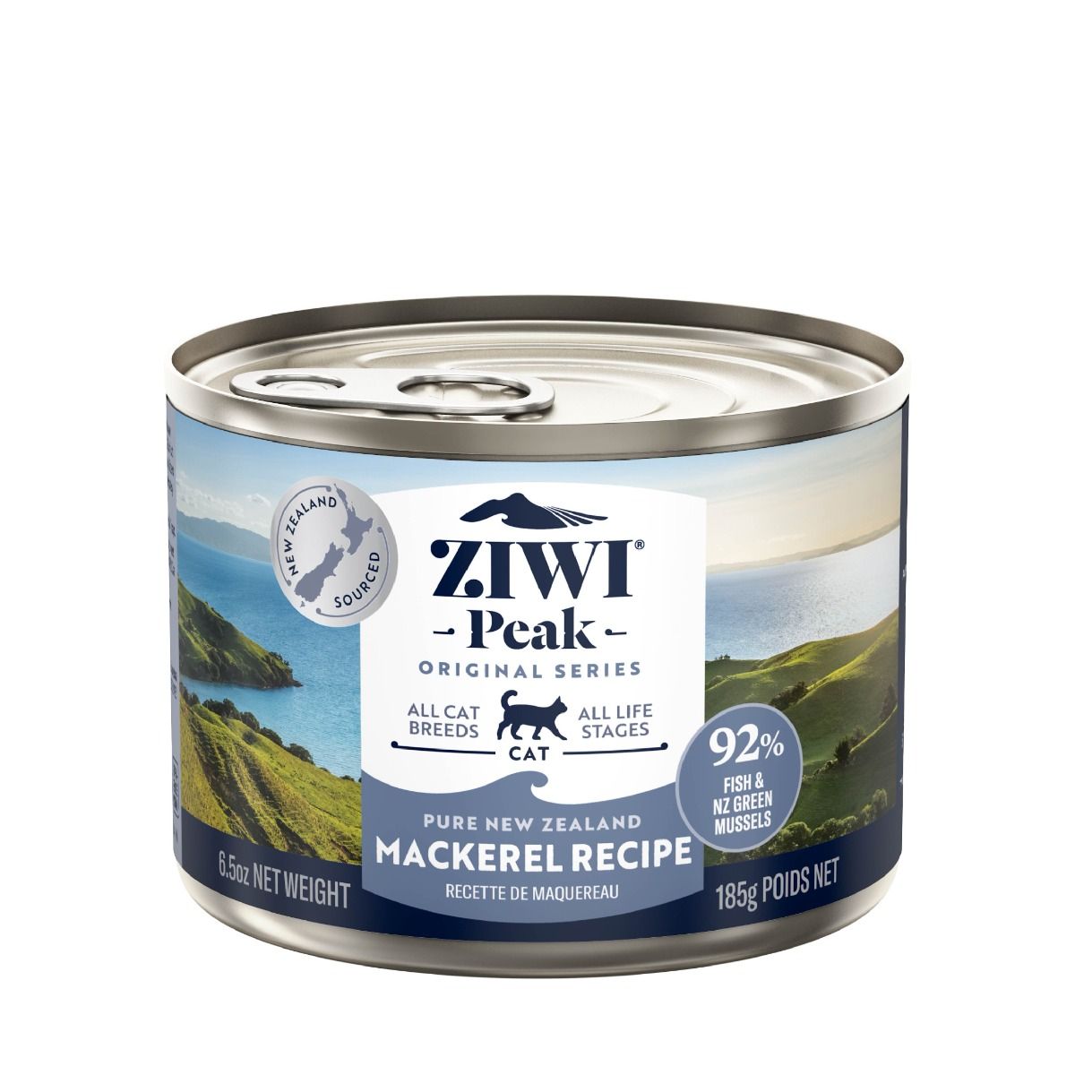 ZIWI Peak Mackerel Recipe Wet Cat Food - 185G