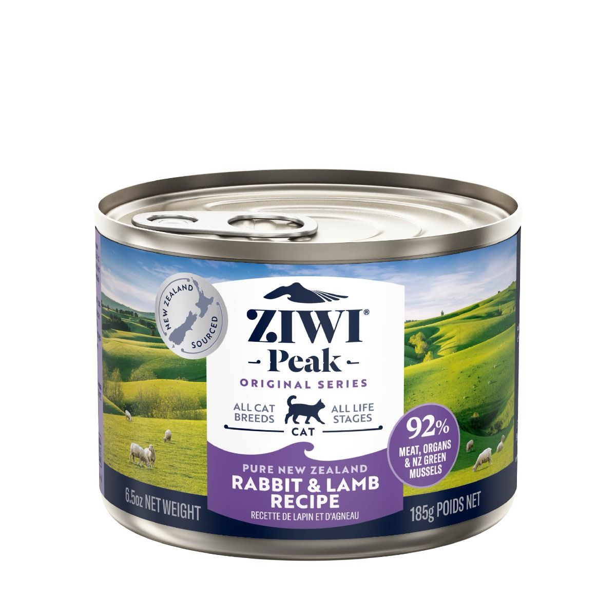 ZIWI Peak Rabbit & Lamb Recipe Wet Cat Food 85g - 185G