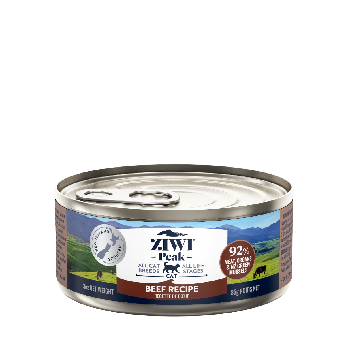 ZIWI Peak Beef Recipe Wet Cat Food  - 85G