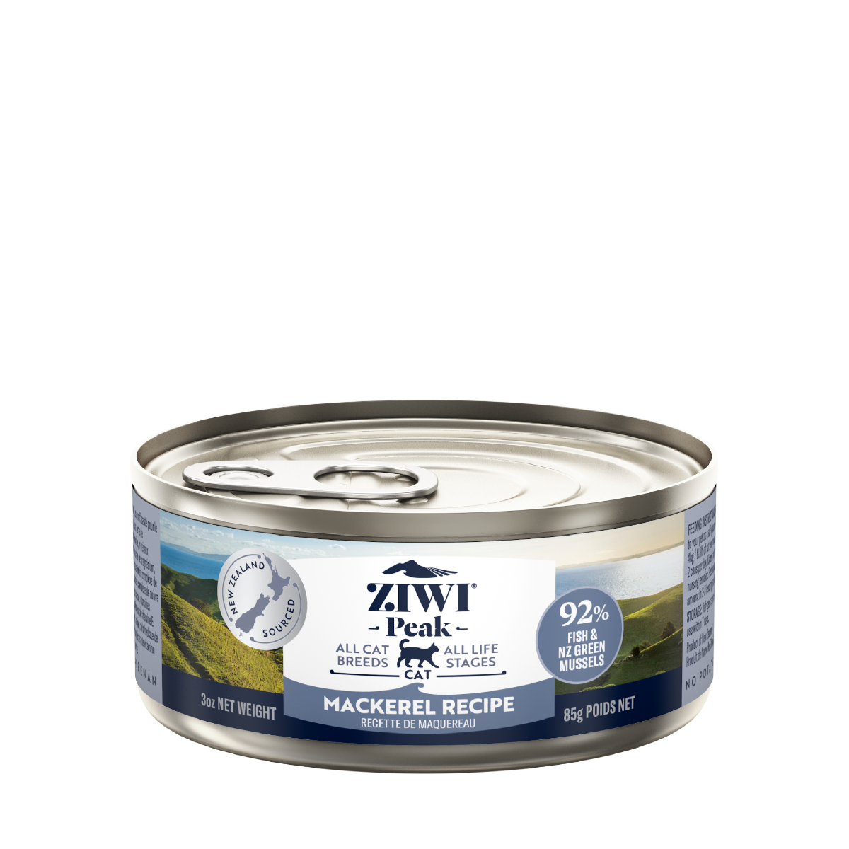 ZIWI Peak Mackerel Recipe Wet Cat Food - 185G