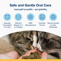 Thumbnail for ProDen PlaqueOff Dental Bites for Cats - Salmon Flavour 60 g