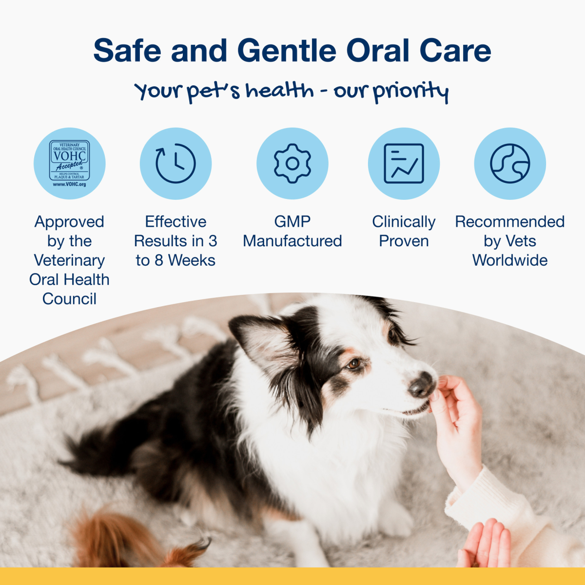 ProDen PlaqueOff Dental Bites for M/L Dogs - Veggie Flavour 150 g