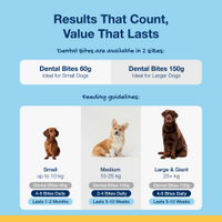 Thumbnail for ProDen PlaqueOff Dental Bites for M/L Dogs - Veggie Flavour 150 g