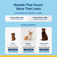 Thumbnail for ProDen PlaqueOff Dental Bites for M/L Dogs - Veggie Flavour 150 g