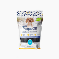 Thumbnail for ProDen PlaqueOff Mini Dental Care Bones - Vegetable Fusion & Blueberry 340 g