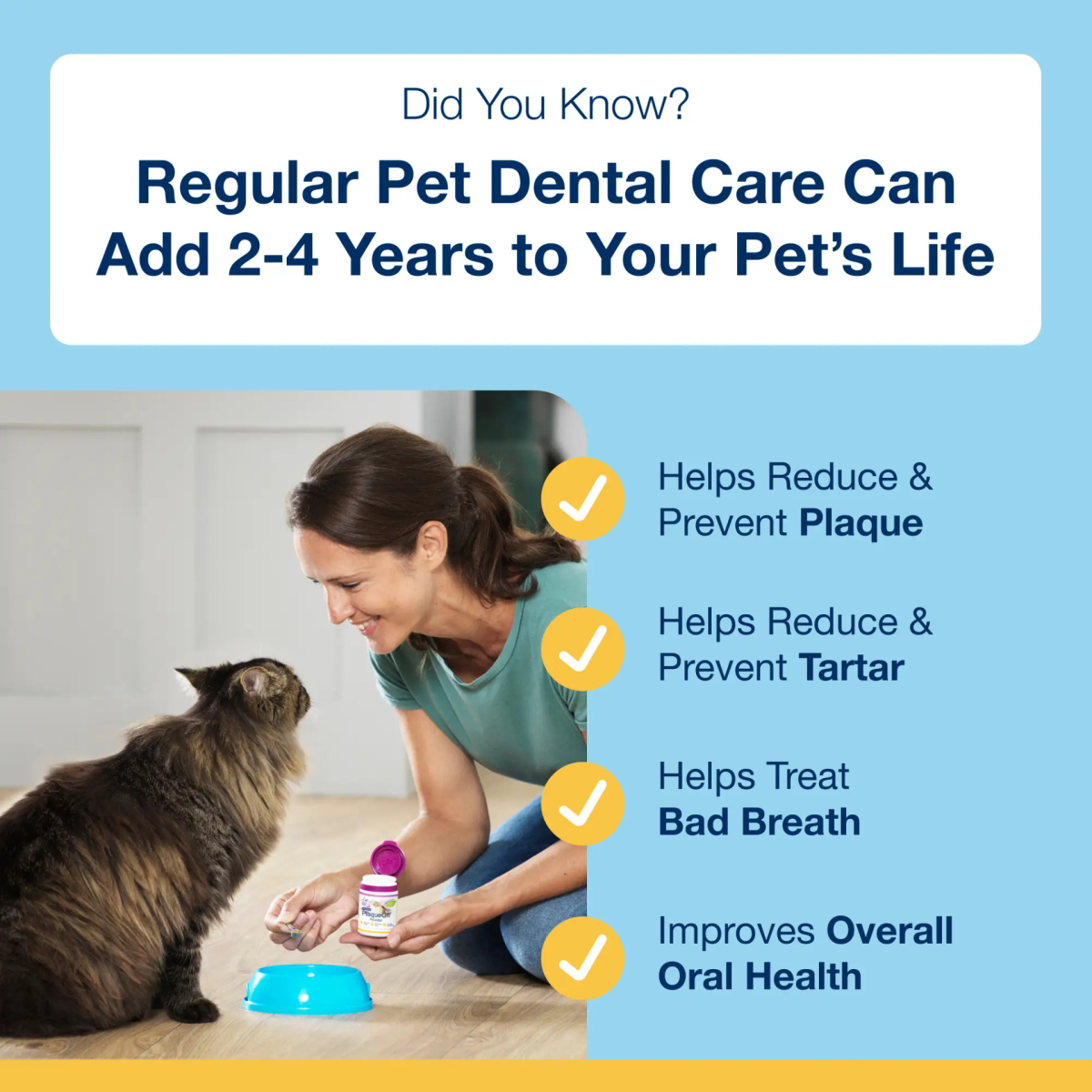 ProDen PlaqueOff Powder for Cats 40 g