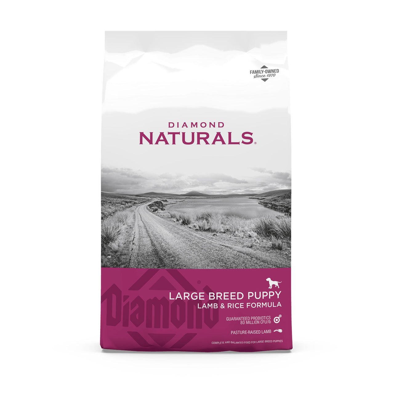 Diamond Naturals Large Breed Puppy Lamb & Rice Formula - 15kg (33 lbs)