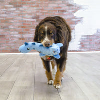 Thumbnail for Kong Dynos Roars Dog Toy Blue - Blue M/L