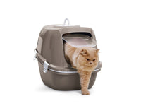 Savic Reina Sift Cat Toilet Home - Grey