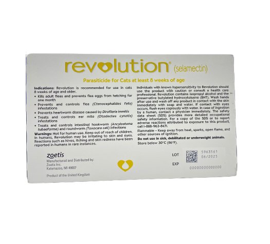 Revolution for Adult Cats 3Doses