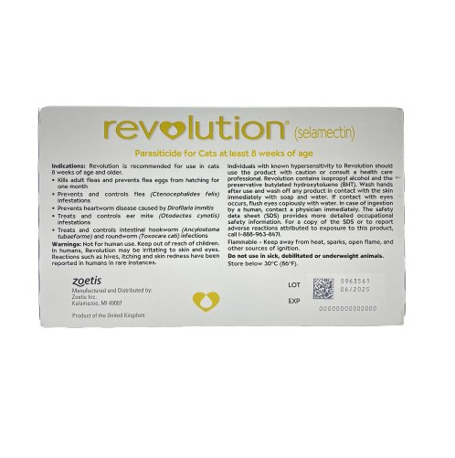 Revolution for Adult Cats 3Doses