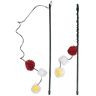 Thumbnail for Flamingo Rod with 3 Balls Cat Toy - OS