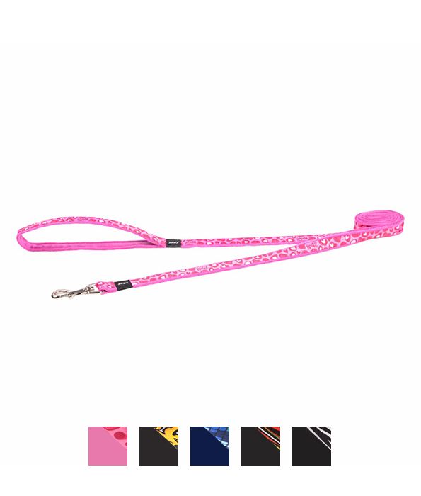 Rogz Fashion Classic Dog Leash - WILD HEART Medium