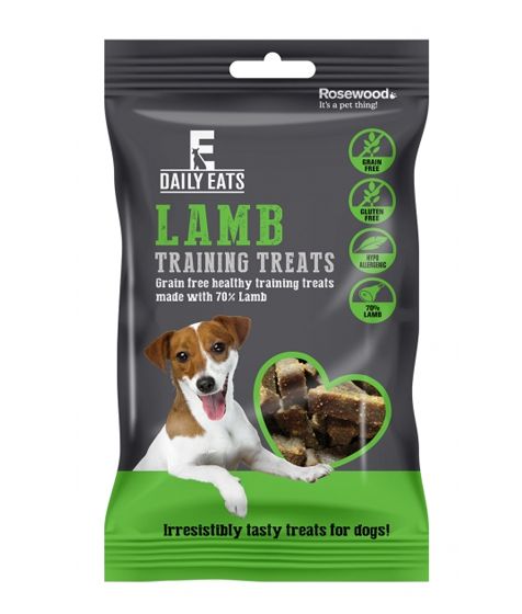 Rosewood Natural Eats Lamb Grain-Free Dog Training Treats 100g - 100g