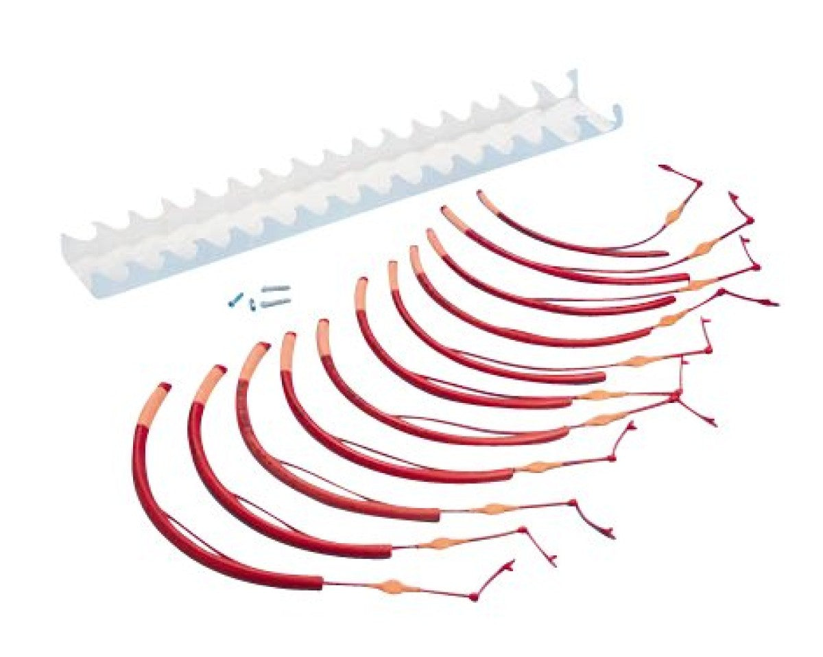 Rubber ET Tube with cuff, ID 4.0 mm, OD 5.8 mm, 17 Fr x 20 cm