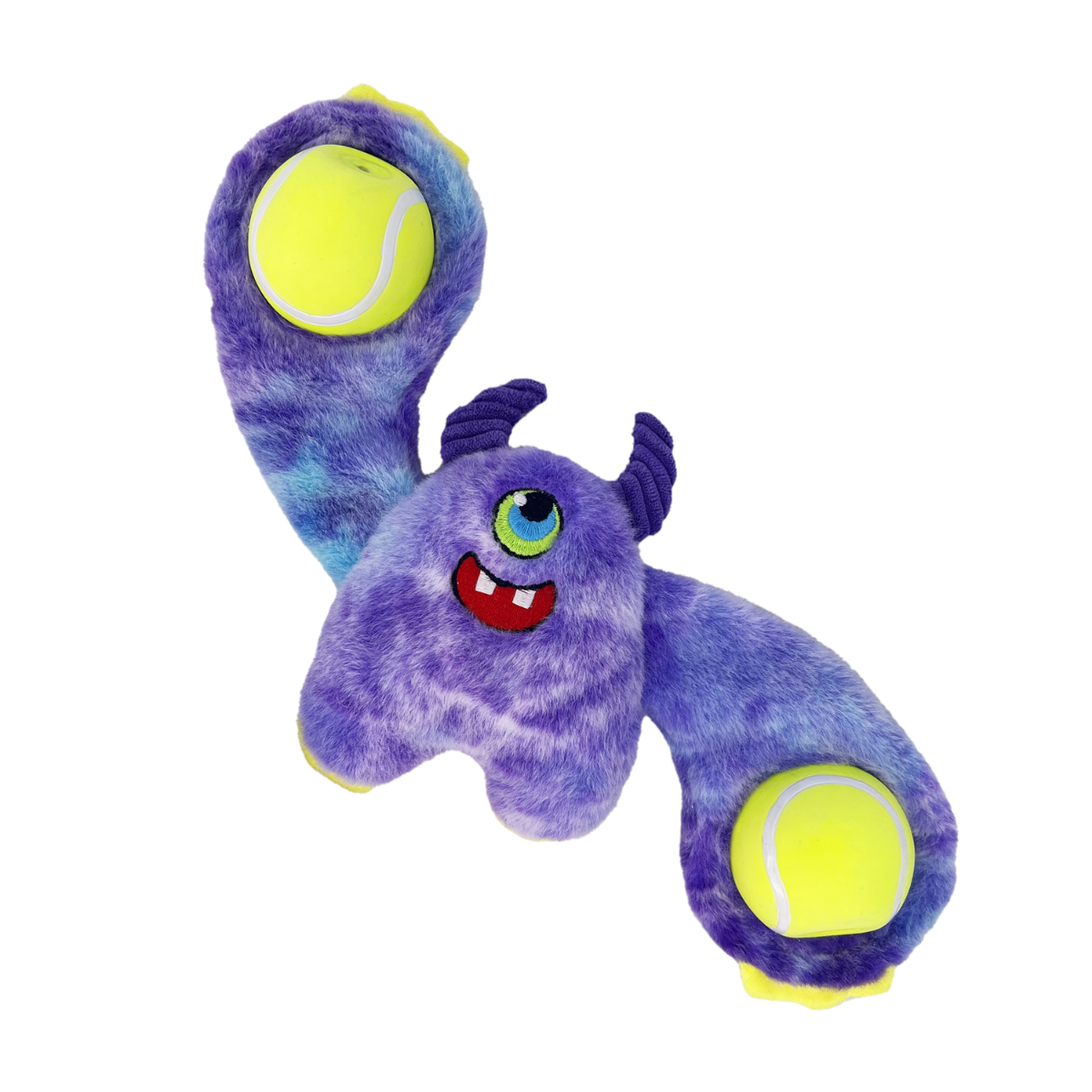 Kong Woozles Monster Squeaker Plush Dog Toy - Medium