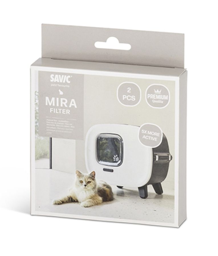 Savic Mira De Lux Carbon Cat Litter Box Filter -