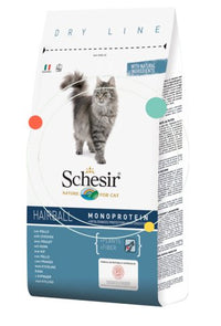 Schesir Cat Dry Food Hairball With Chicken 400g