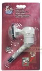Flamingo Drinking Kit For Cage  - OS