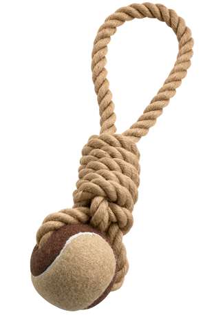 Hunters Loop Dog Hunter Rope Loop Tennis Dog Toy - – VetForest.com