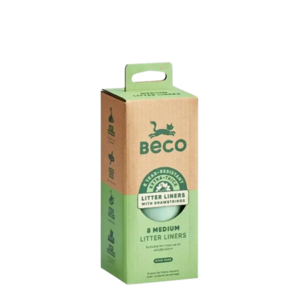 Beco Cat Litter Tray Liners Medium - 8