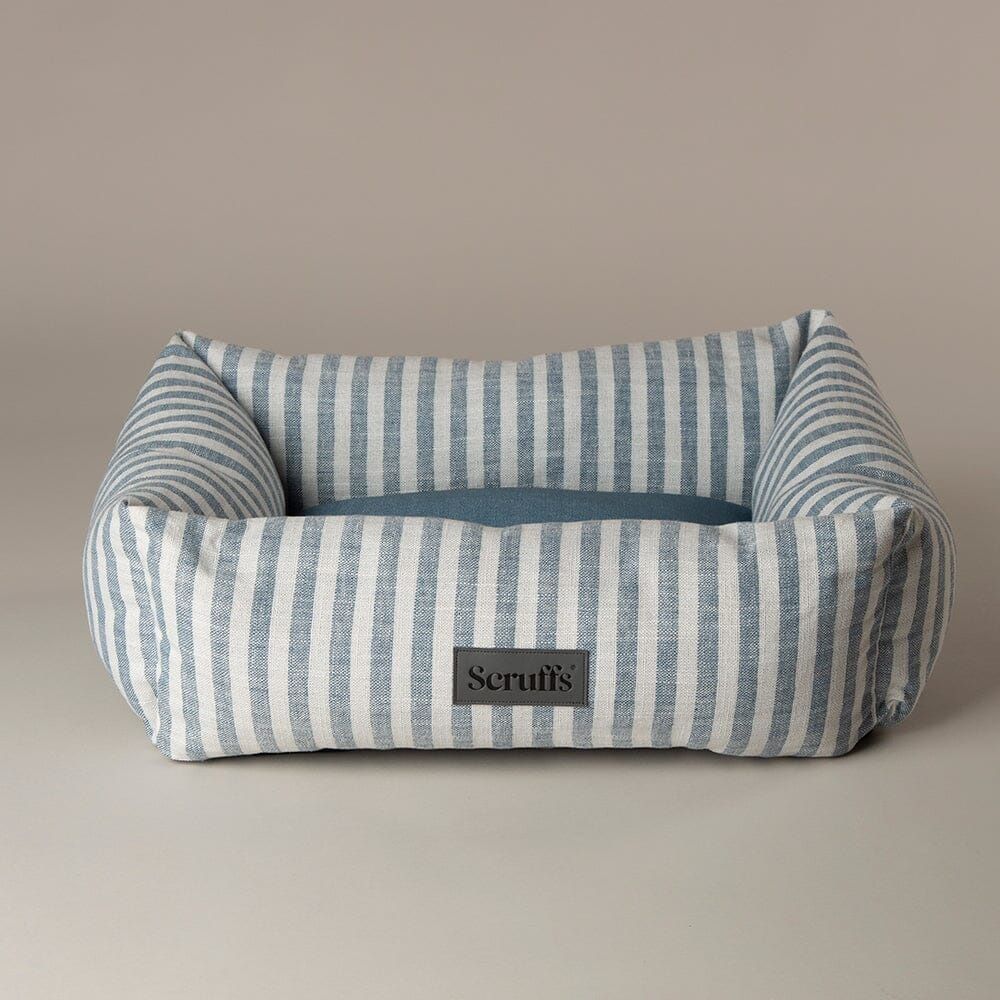 Scruffs Coastal Box Dog Bed - Blue Medium