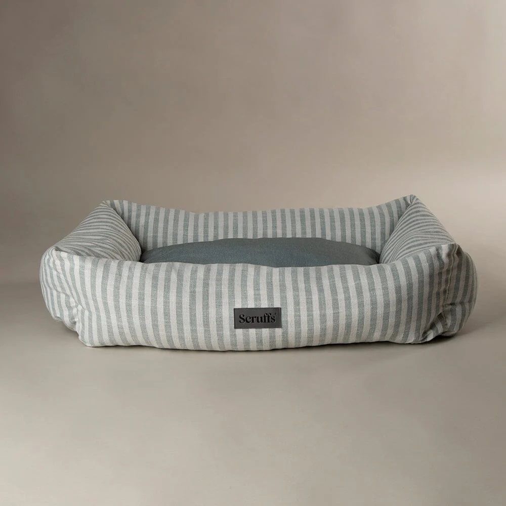 Scruffs Coastal Box Dog Bed - Green Medium