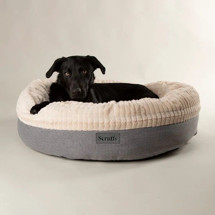 Scruffs Ellen Donut Dog Bed - Terracotta Medium