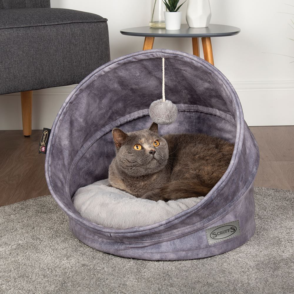 Scruffs Kensington Cat Bed - Grey