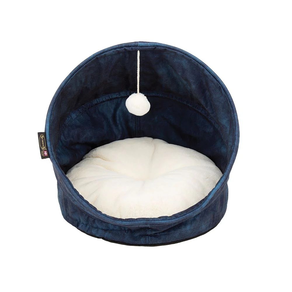 Scruffs Kensington Cat Bed - Navy