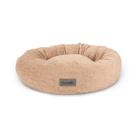 Thumbnail for Scruffs Oslo Donut Dog Bed - Desert Sand Medium