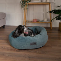 Thumbnail for Scruffs Oslo Donut Dog Bed - Lake Teal Medium