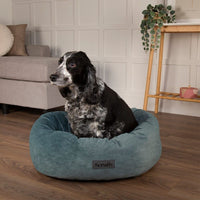 Thumbnail for Scruffs Oslo Donut Dog Bed - Lake Teal Medium