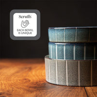 Thumbnail for Scruffs Reactive Glaze Dog Bowl - Midnight Blue 15cm