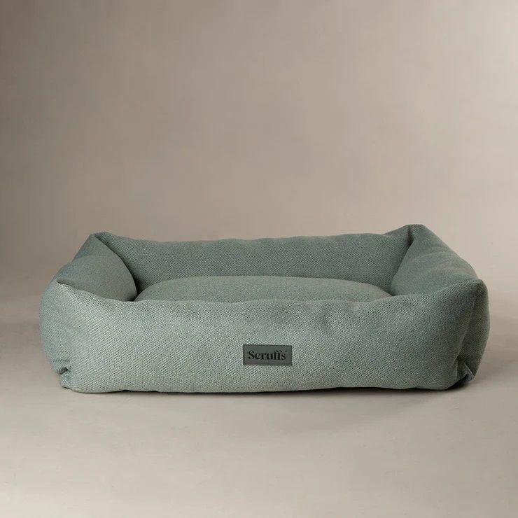 Scruffs Seattle Box Dog Bed - Topaz Green Medium