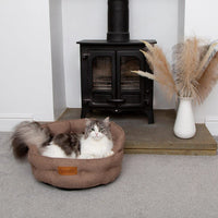 Thumbnail for Scruffs Seattle Cat Bed - Sienna Brown