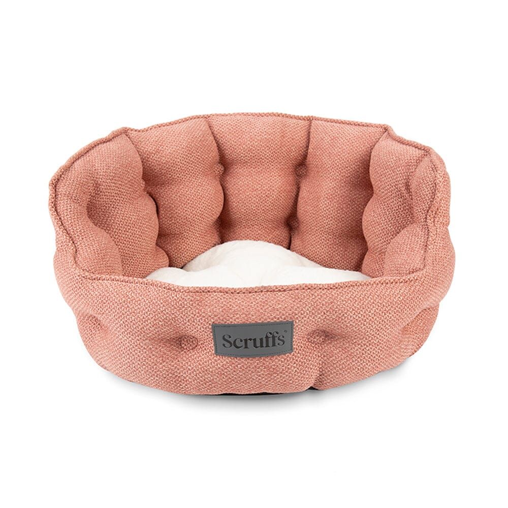 Scruffs Seattle Cat Bed - Coral Pink