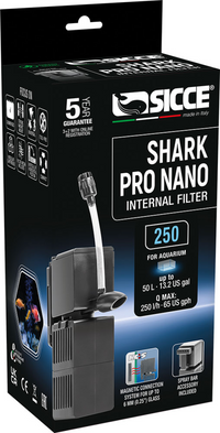 Thumbnail for Shark Pro Nano 250, Internal Filter, 1.5m, EU 2 pins