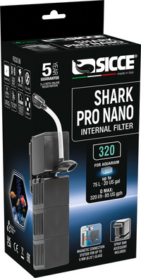 Thumbnail for Shark Pro Nano 320, Internal Filter, 1.5m, EU 2 pins