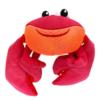 Thumbnail for Kong Shakers Shimmy Crab Plush Dog Toy - Medium