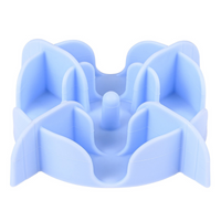 Thumbnail for Silicone Slow-Feeding Bowl Insert Blue, Medium