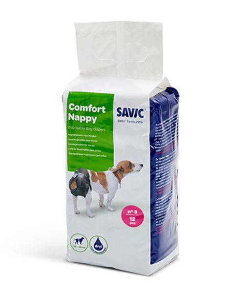 Savic Comfort Nappy Disposable Dog Diaper - SIZE 3